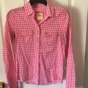 Long sleeve, button down shirt